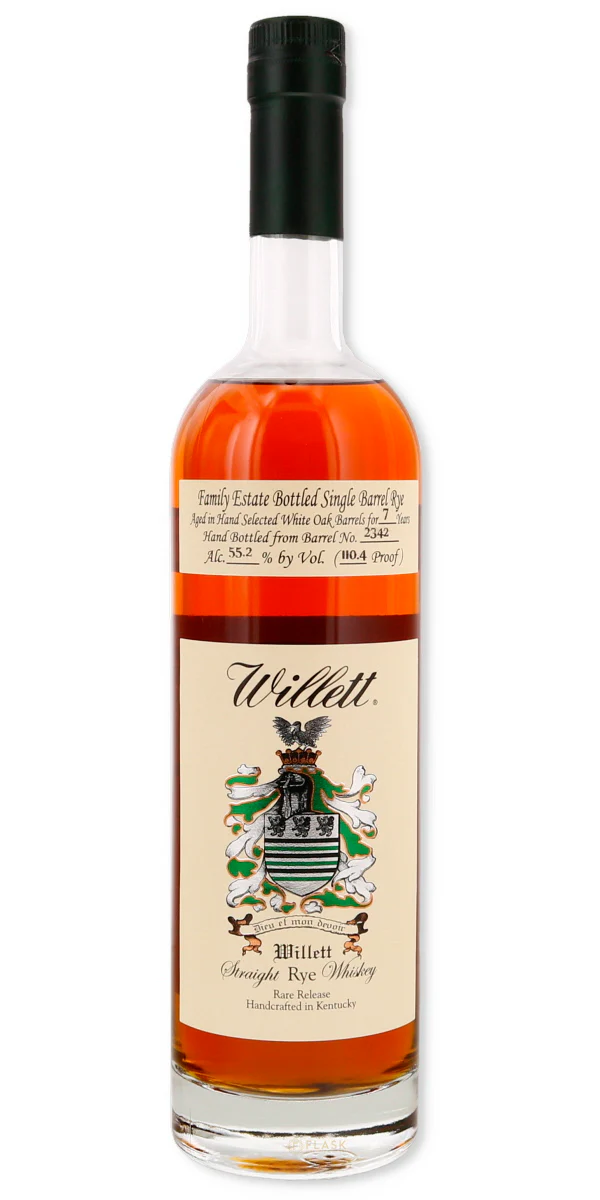 Willett Family Estate 7 Year Rye Single Cask #2342 Morris The Cat 110.4 proof