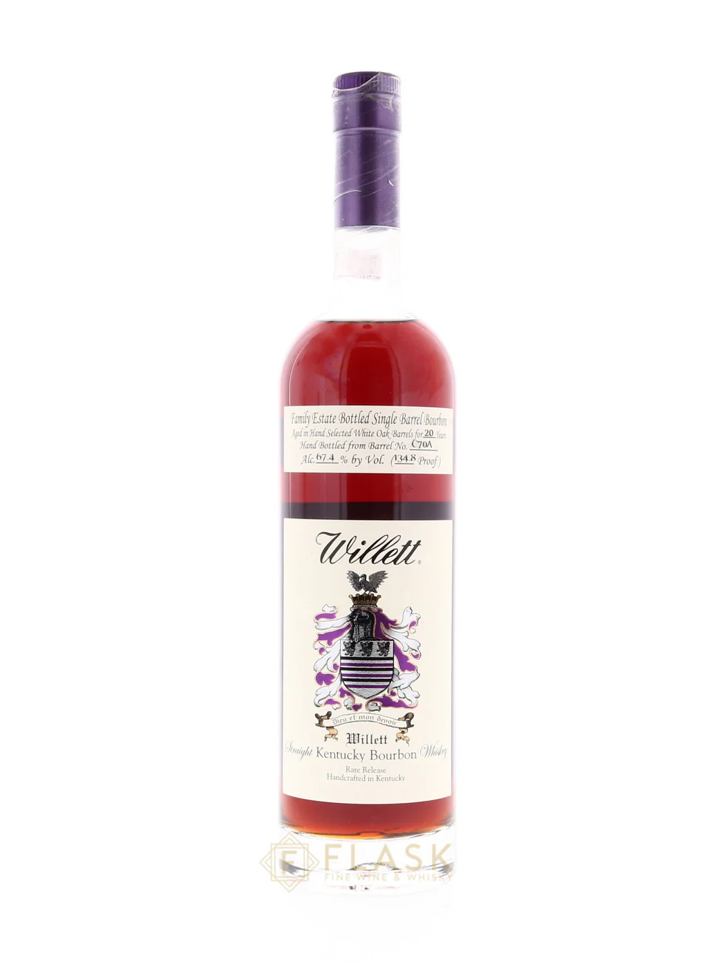 Willett Family Estate Single Barrel 20 Year Old C70A Gemor Japan 20th Anniversary