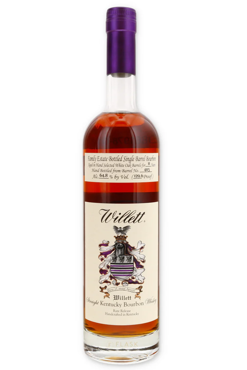 Willett Family Estate 11 Year Old Single Barrel Bourbon #4115 129.6 Proof / Bonilli 1 of 76