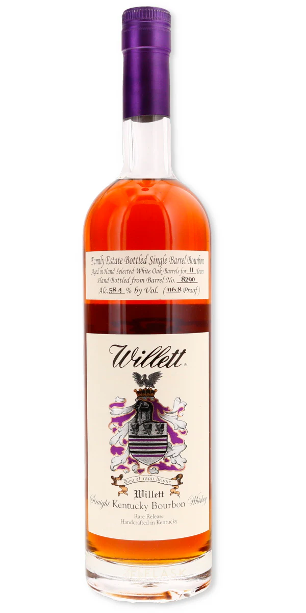 Willett Family Estate 11 Year Old Single Barrel Bourbon #8290 116.8 Proof