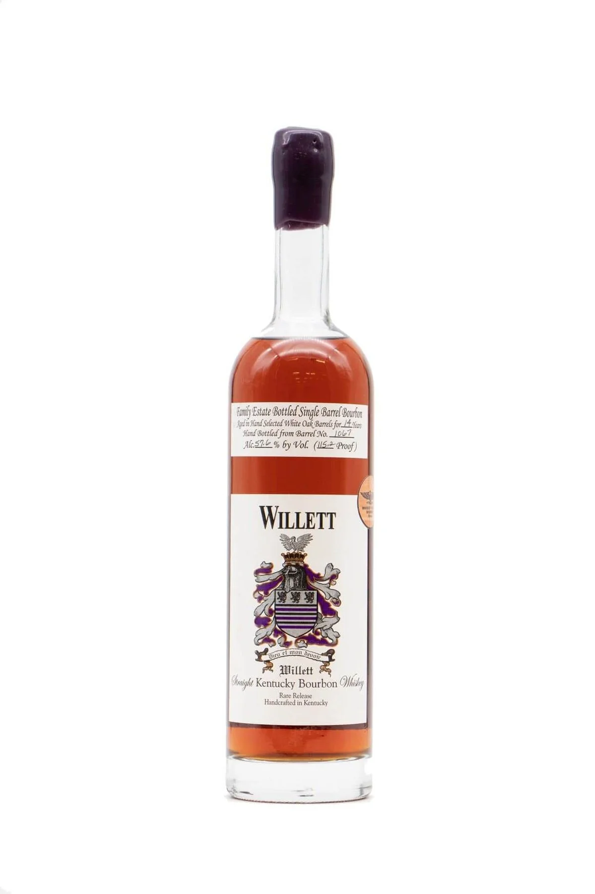 Willett Family Estate 14 Year Single Barrel Bourbon #1067 / Heinz Taubenheim Whiskey Keller