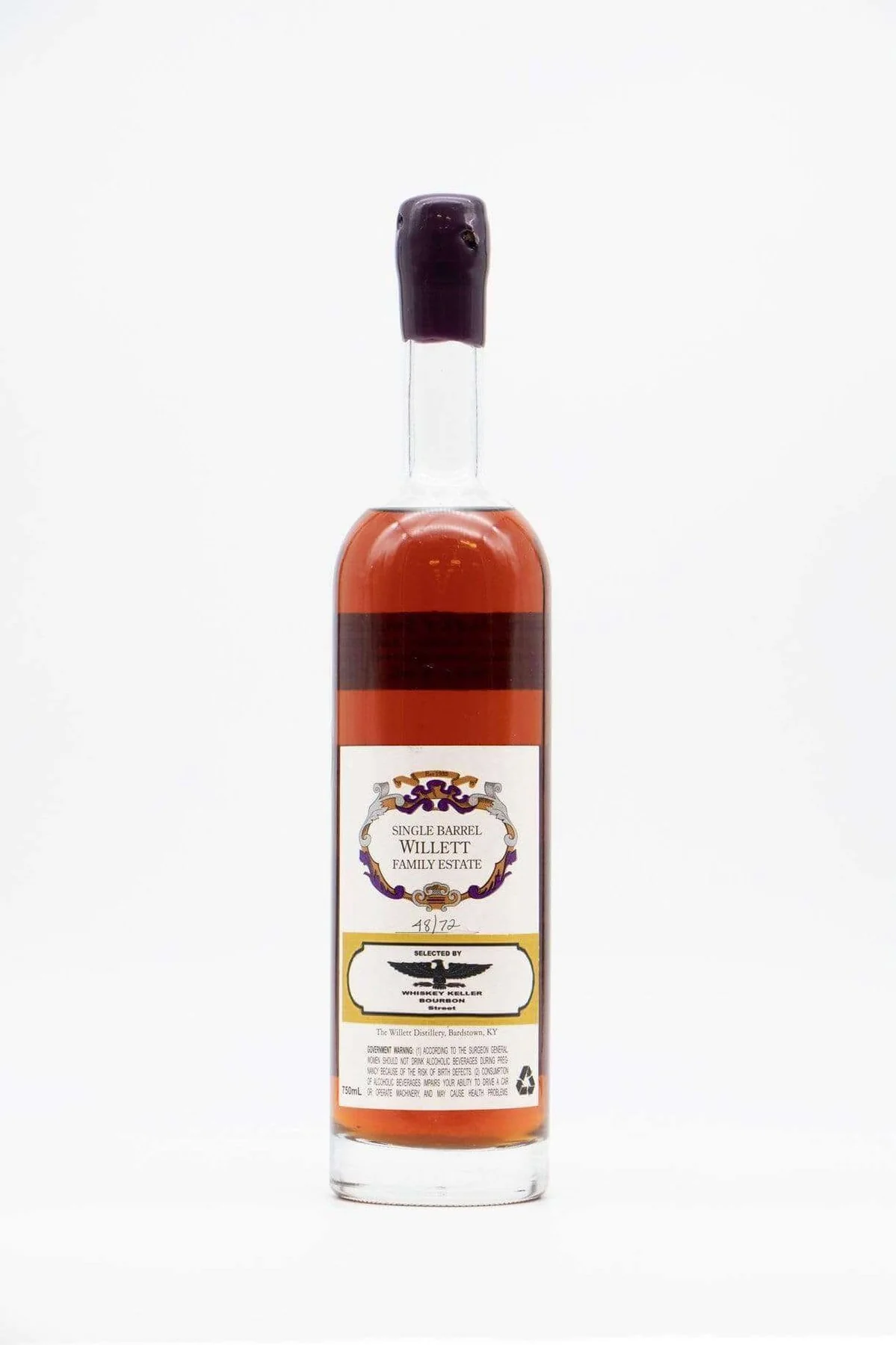 Willett Family Estate 14 Year Single Barrel Bourbon #1067 / Heinz Taubenheim Whiskey Keller - Image 2