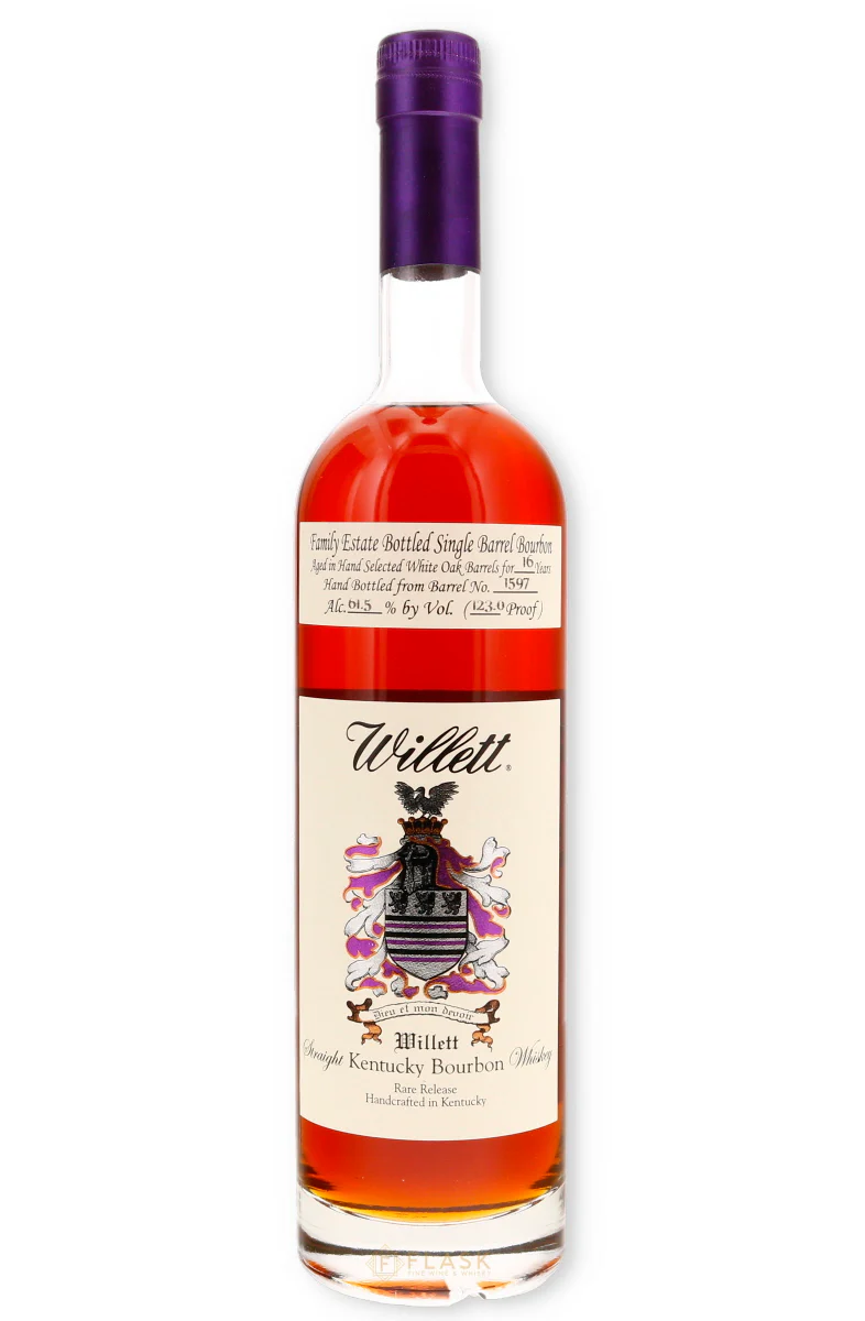 Willett Family Estate 16 Year Old Bourbon Single Barrel #1597 123 proof
