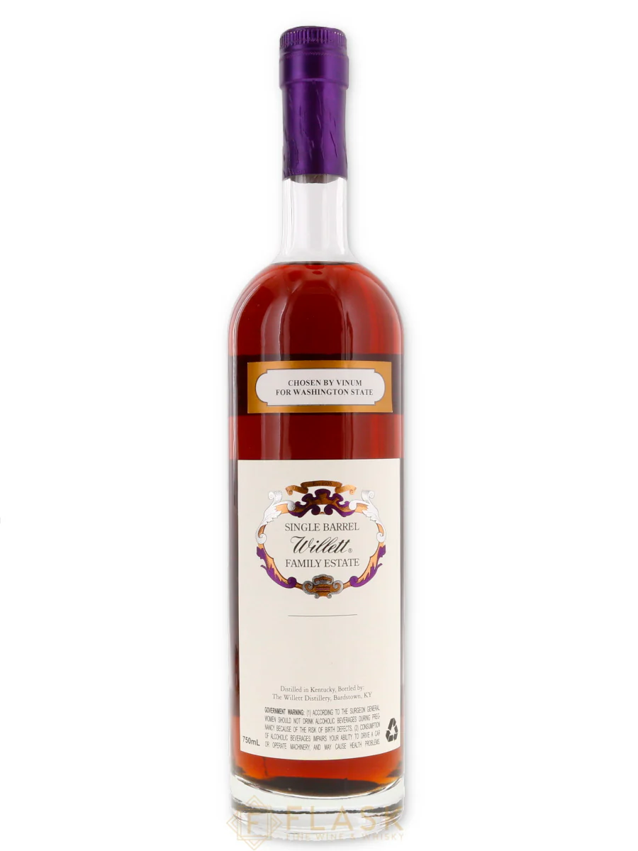 Willett Family Estate 23 Year Old Bourbon Single Barrel #3607 / Vinum - Image 2
