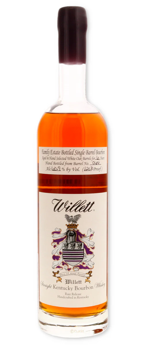 Willett Family Estate 6 Year Old Single Barrel Bourbon #064 121.8 Proof Bonili Purple Wax