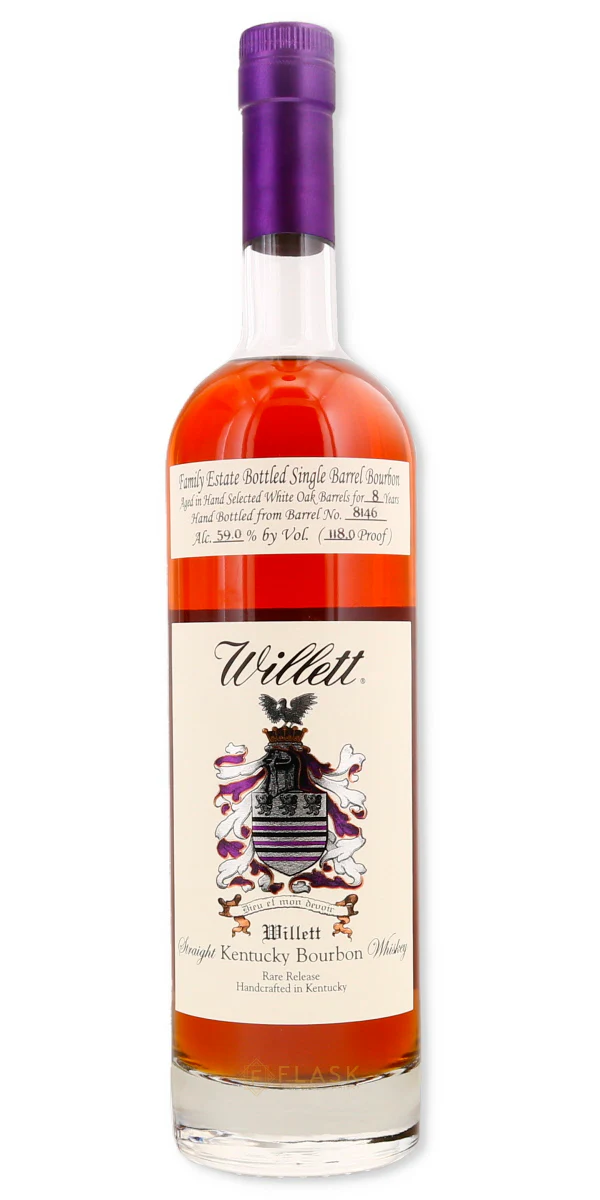 Willett Family Estate 8 Year Old Single Barrel Bourbon #8146 118 Proof