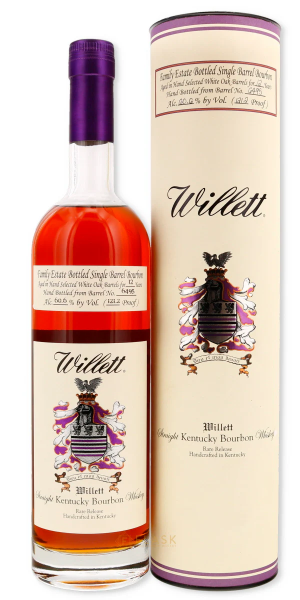 Willett Family Estate 12 Year Old Single Barrel Bourbon #6495 [With Tube]