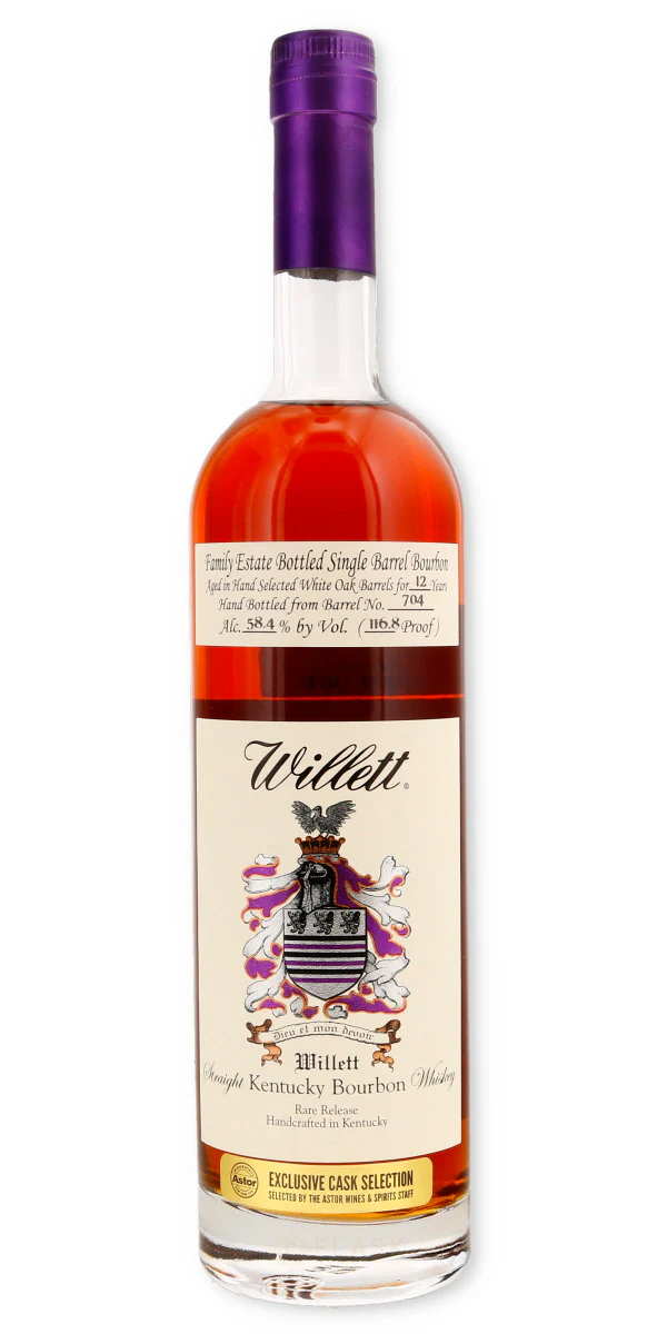 Willett Family Estate 12 Year Old Single Barrel Bourbon #704 116.8 Proof