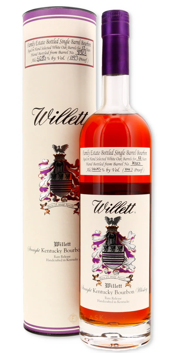 Willett Family Estate 12 Year Old Single Barrel Bourbon #8323 119.7 Proof [With Tube]
