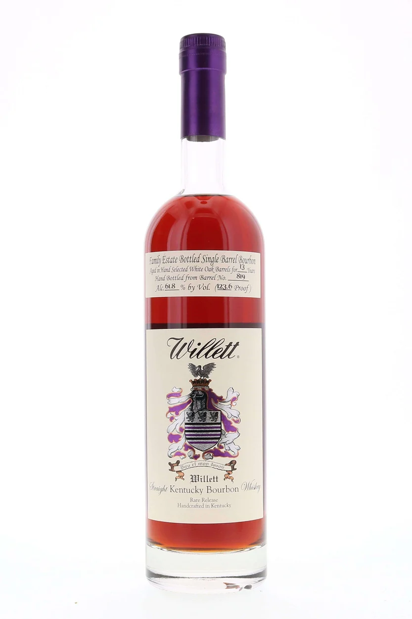 Willett Family Estate Single Barrel Bourbon 13 Year #819 123.6 Proof [With Tube] 750ml - Image 2