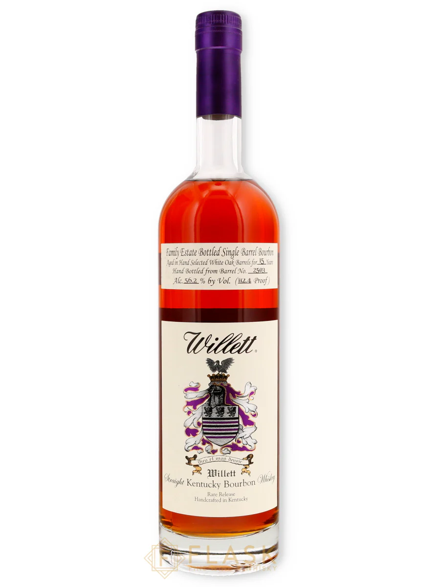 Willett Family Estate Single Barrel Bourbon 15 Year Old #2503 / Whisky Paradise