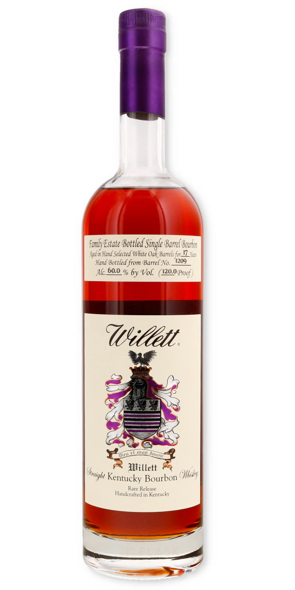 Willett Family Estate 17 Year Old Single Barrel Bourbon #1209 120 Proof