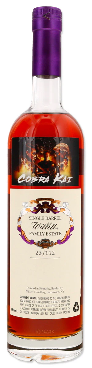 Willett Family Estate 18 Year Old Single Barrel Bourbon #1618 / Cobra Kai - Image 2