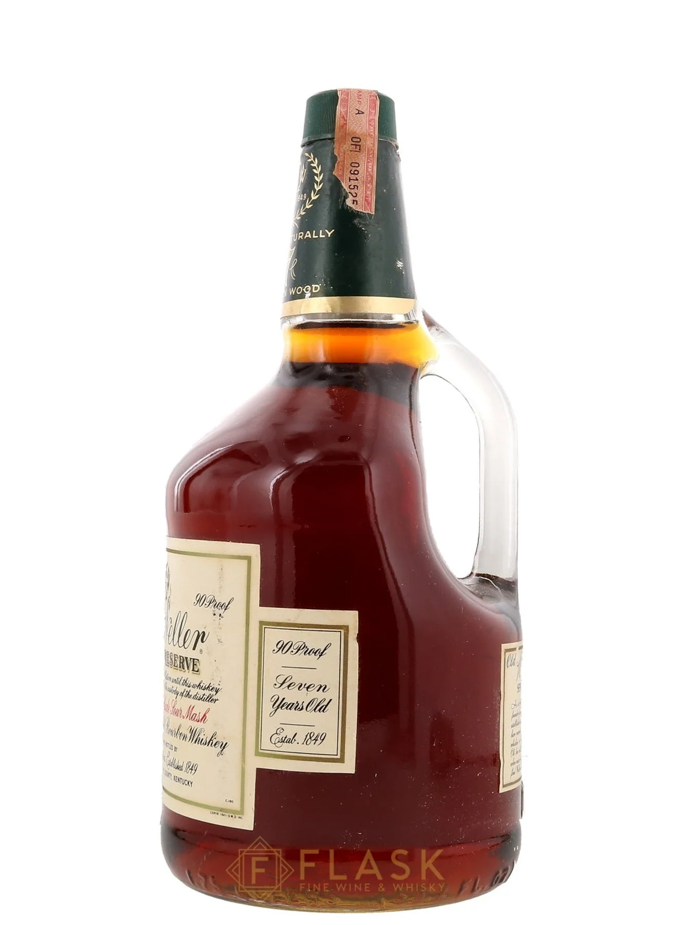 WL Weller 7 Year Old Special Reserve Bourbon Stitzel-Weller 1980s 1.75 Liter / Magnum - Image 3