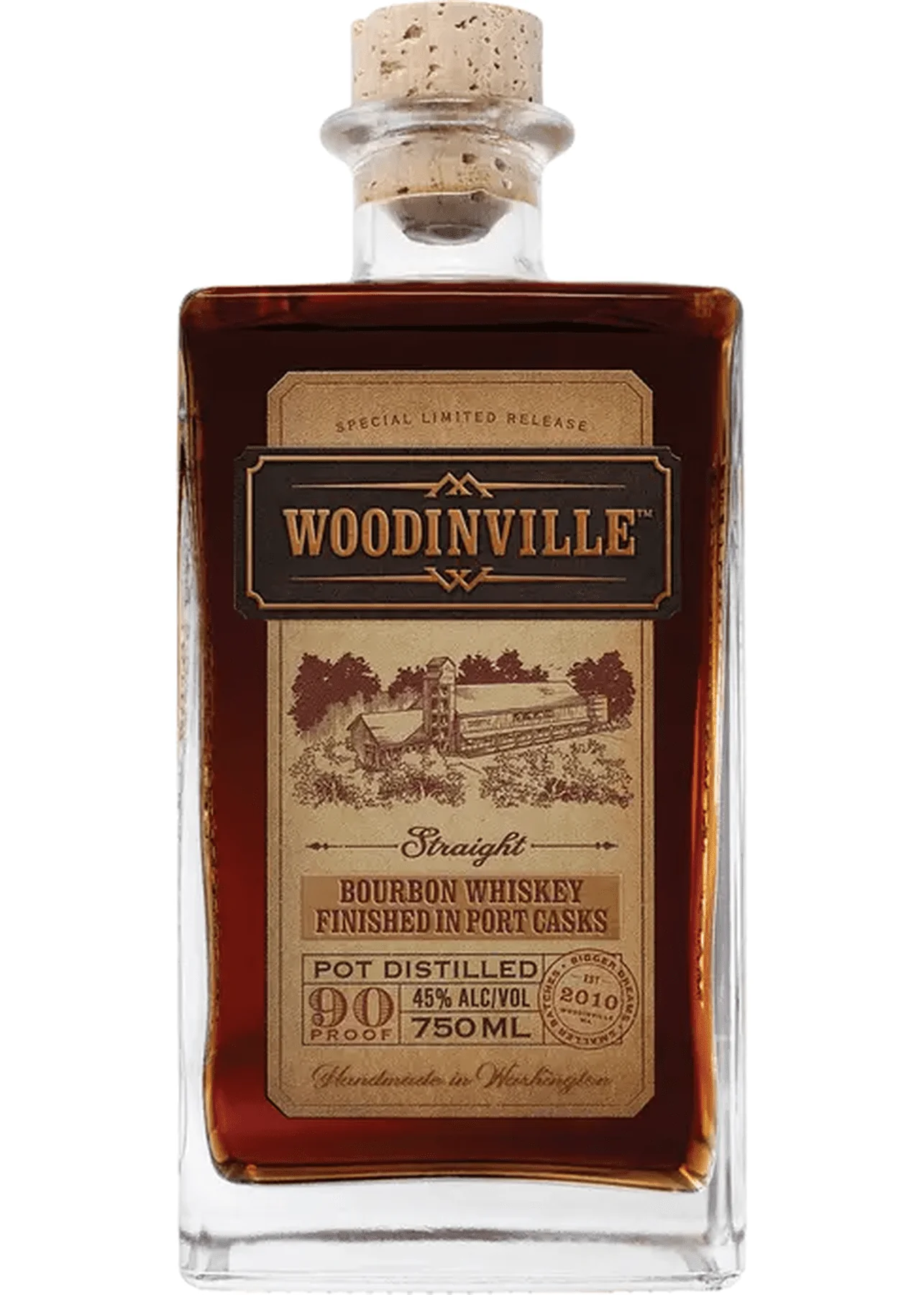 Woodinville Port Finished Straight Bourbon Whiskey