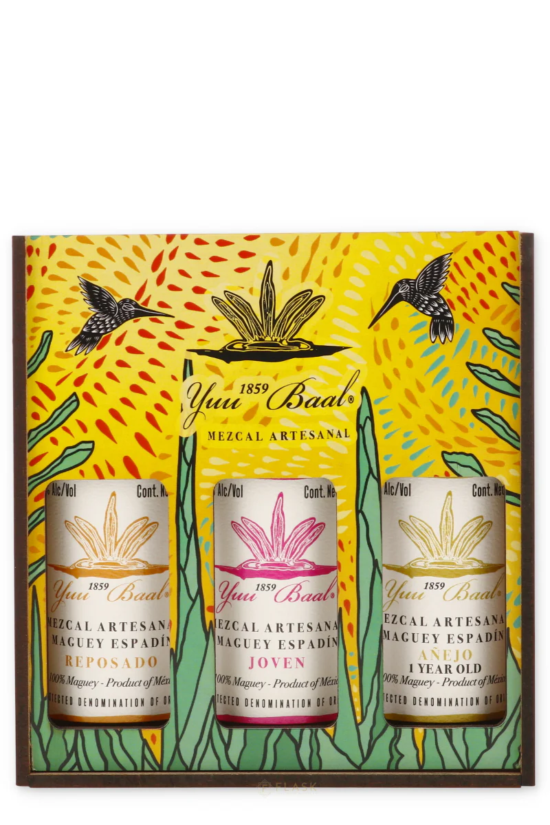 Yuu Baal Mezcal Miniature Gift Set 3x50ml