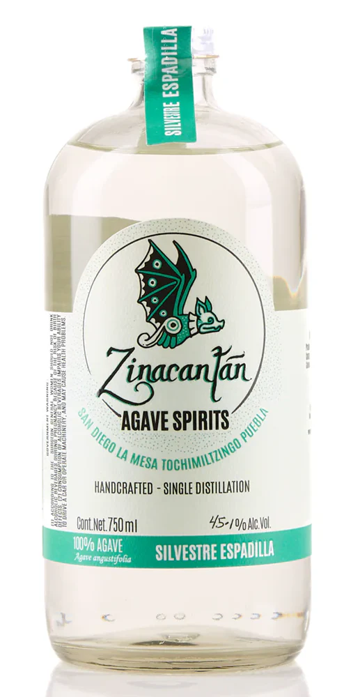 Zinacantan Sivestre Espadilla agave spirit de Tochimiltzingo Puebla MM Fabiola Torrez Monfil 750ml